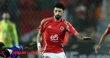 وسام أبو علي يجتاز الفحص الطبي بعد عودة الأهلي من رحلته الجنوب إفريقية